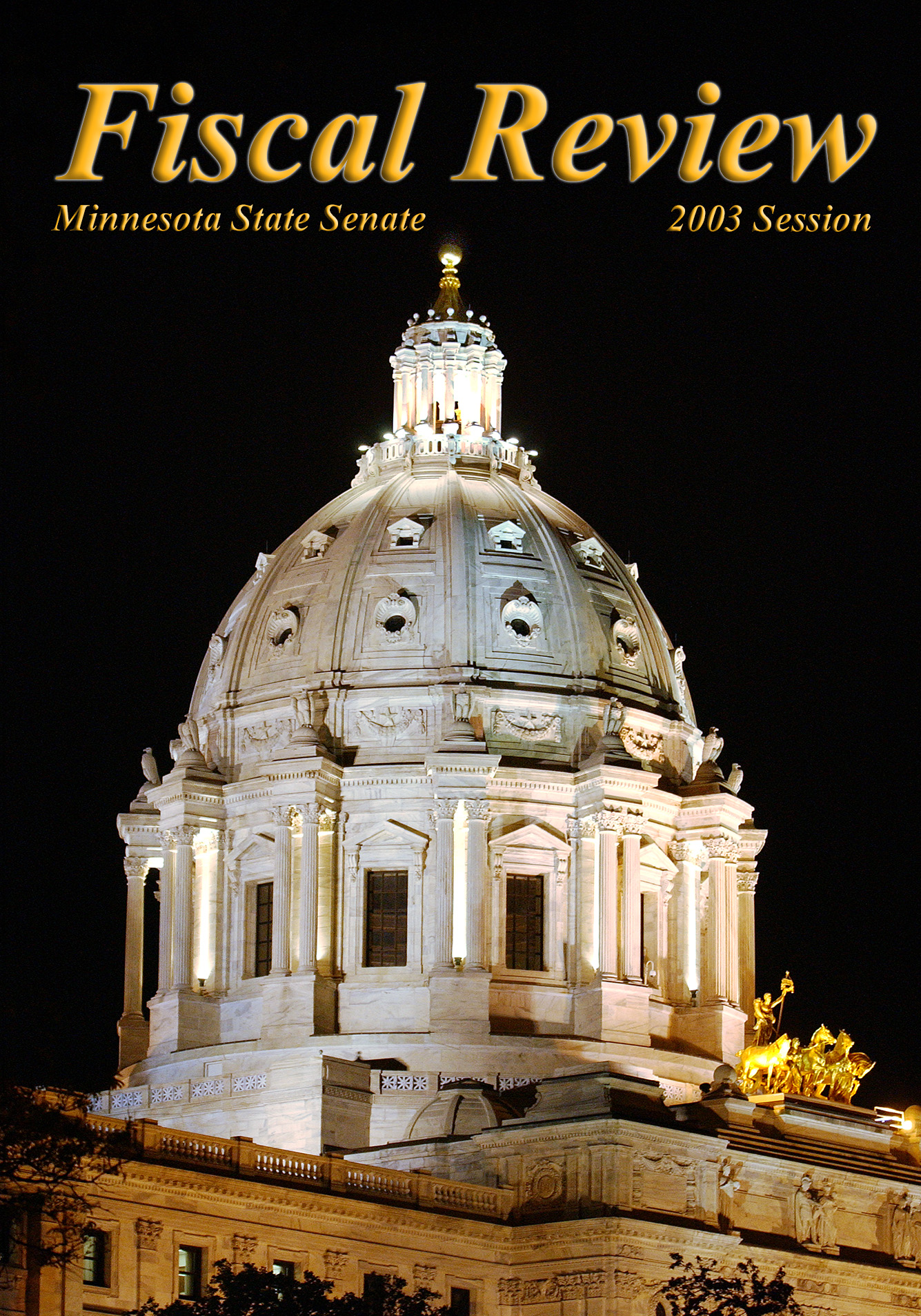 Cover of 2003 Fiscal Review